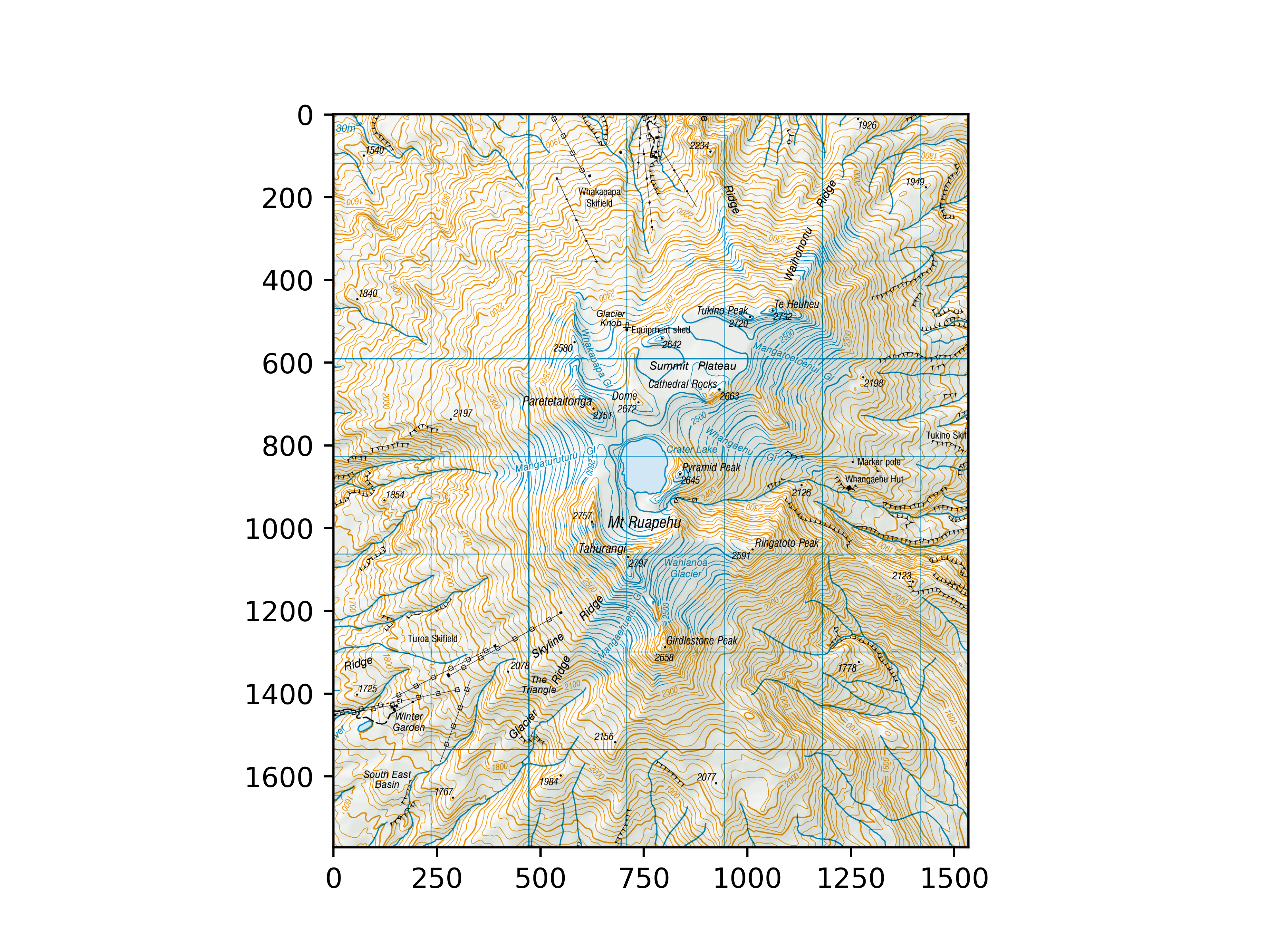 topo map